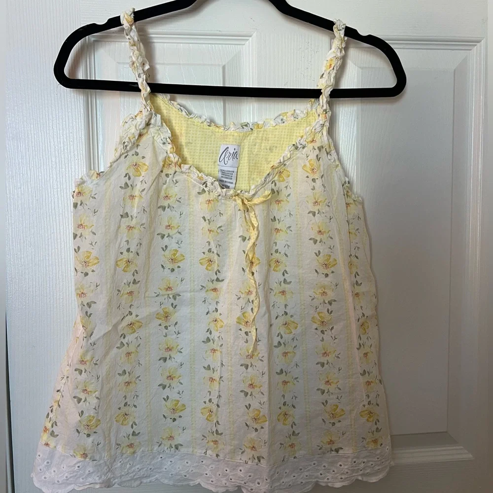 100% Cotton Floral Sleep Set - Picture 2 of 4
